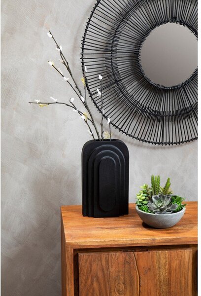 Komoda od masivnog bagrema u tamnoj prirodnoj boji 92x82x40 cm Simla – Premier Housewares
