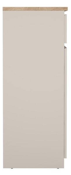 Krem komoda 80x100x40 cm Naia – Tvilum
