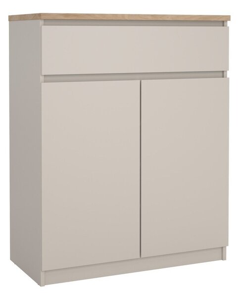 Krem komoda 80x100x40 cm Naia – Tvilum