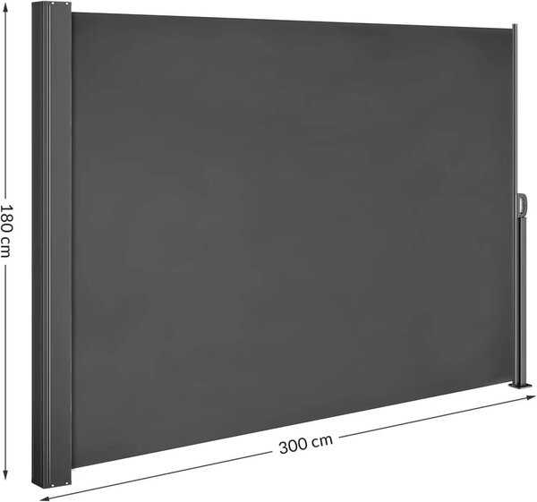 Izvlačna bočna tenda za terase i balkone 180 x 300 cm