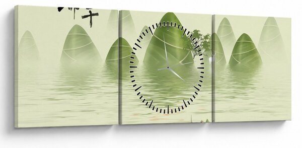 Slika - Dolina Zelenih gora (sa satom) (90x30 cm)