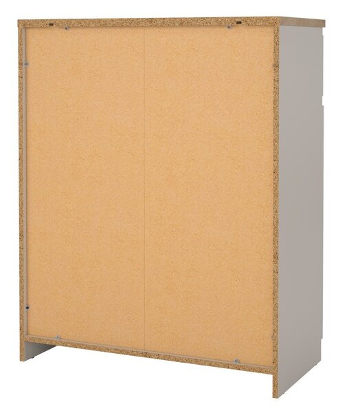 Krem komoda 80x100x40 cm Naia – Tvilum