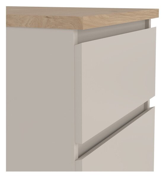Krem komoda 40x111x50 cm Naia – Tvilum