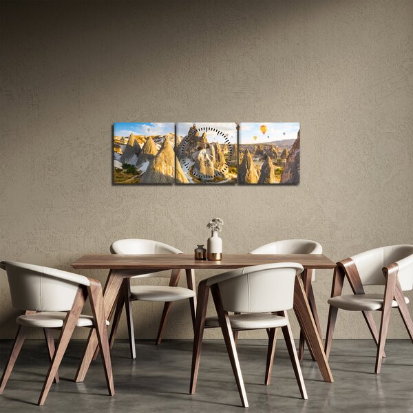 Slika - Baloni na vroč zrak (sa satom) (90x30 cm)