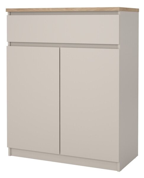 Krem komoda 80x100x40 cm Naia – Tvilum