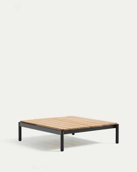 Vrtni stolić za kavu od masivne tikovine 89x91 cm Sorells – Kave Home