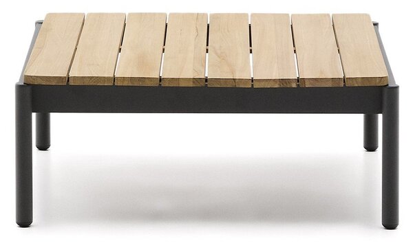 Vrtni stolić za kavu od masivne tikovine 89x91 cm Sorells – Kave Home