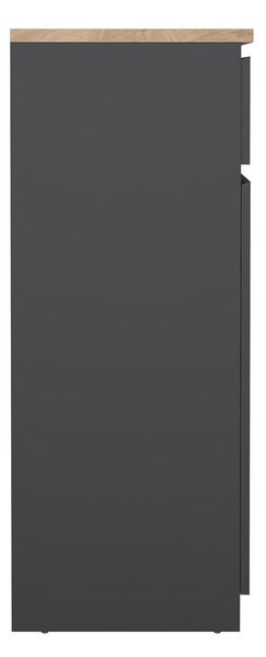 Tamno siva komoda 80x100x40 cm Naia – Tvilum
