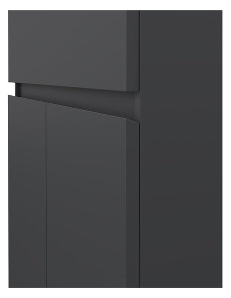 Tamno siva komoda 80x100x40 cm Naia – Tvilum