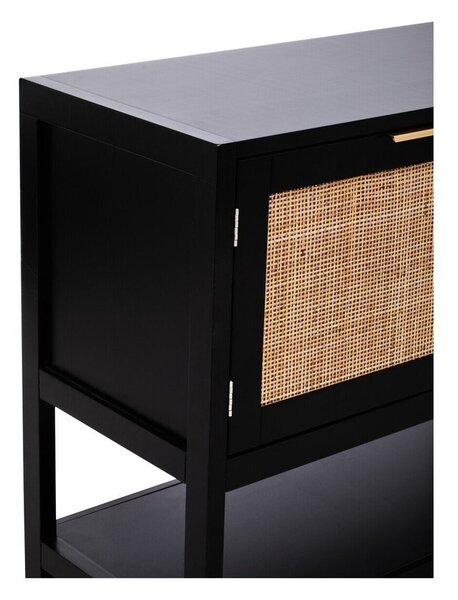 Crna komoda 85x73x38 cm Sherman – Premier Housewares