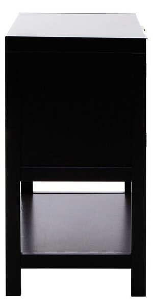 Crna komoda 85x73x38 cm Sherman – Premier Housewares
