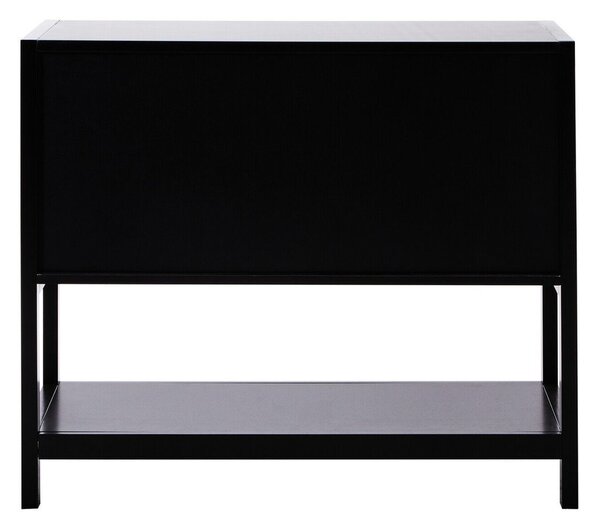 Crna komoda 85x73x38 cm Sherman – Premier Housewares