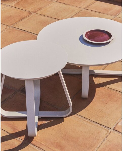 Metalni okrugao vrtni stolić ø 48 cm Tamaris – Kave Home