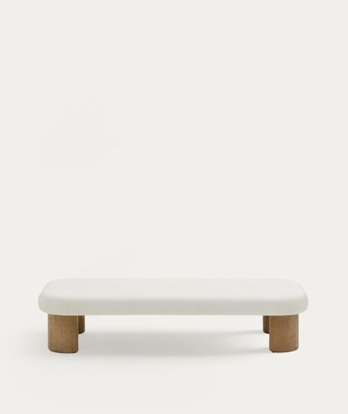 Vrtni stolić za kavu s betonskom pločom stola 70x140 cm Labra – Kave Home