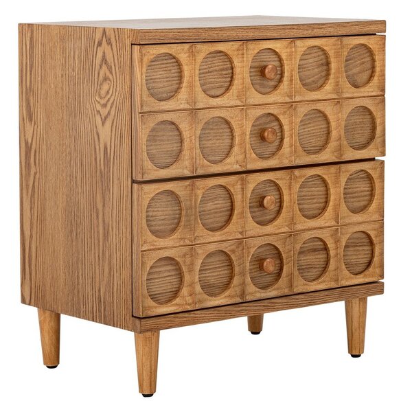 Komoda u dekoru jelke u prirodnoj boji 56x61x35 cm Vester – Bloomingville