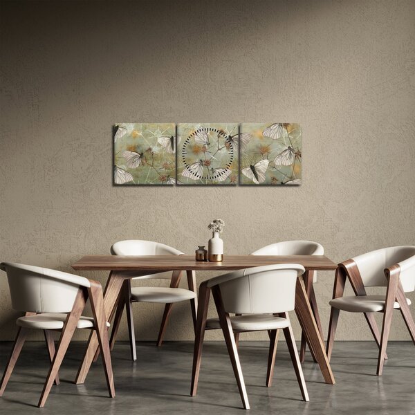 Slika - Vintage metulji (sa satom) (90x30 cm)