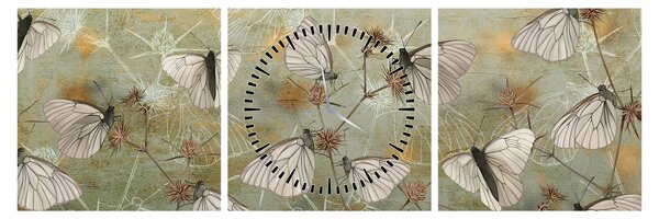 Slika - Vintage metulji (sa satom) (90x30 cm)