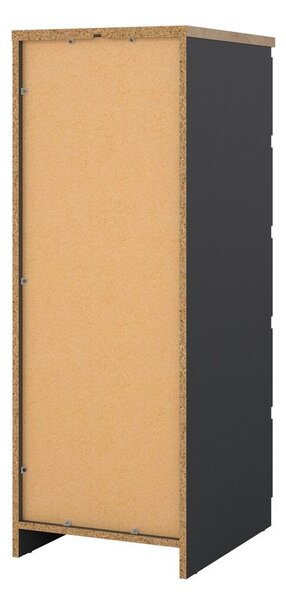 Tamno siva komoda 40x111x50 cm Naia – Tvilum