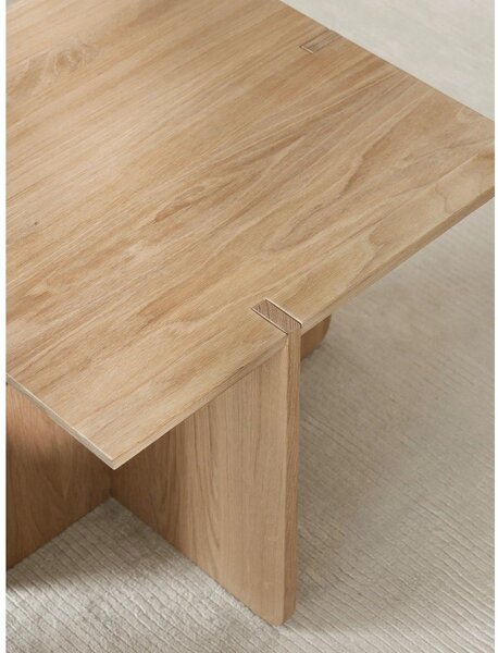 Pomoćni stol od punog hrasta 45x45 cm Engawa – Blomus