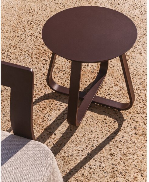 Metalni okrugao vrtni stolić ø 48 cm Tamaris – Kave Home