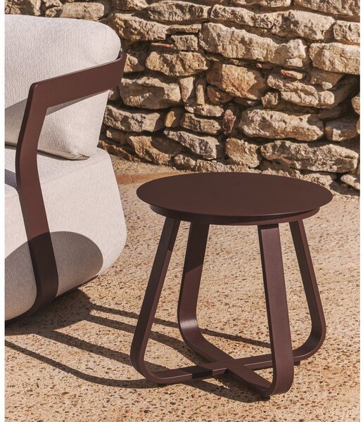 Metalni okrugao vrtni stolić ø 48 cm Tamaris – Kave Home