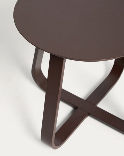 Metalni okrugao vrtni stolić ø 48 cm Tamaris – Kave Home