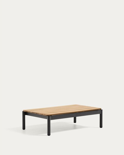 Vrtni stolić za kavu od masivne tikovine 57x91 cm Sorells – Kave Home