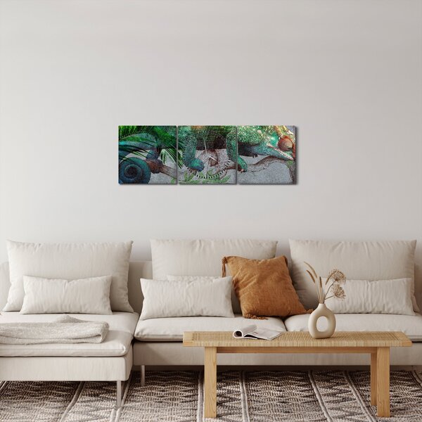 Slika - Kameleon (sa satom) (90x30 cm)