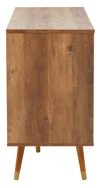 Komoda u tamnoj prirodnoj boji 114x70x39 cm Frida – Premier Housewares