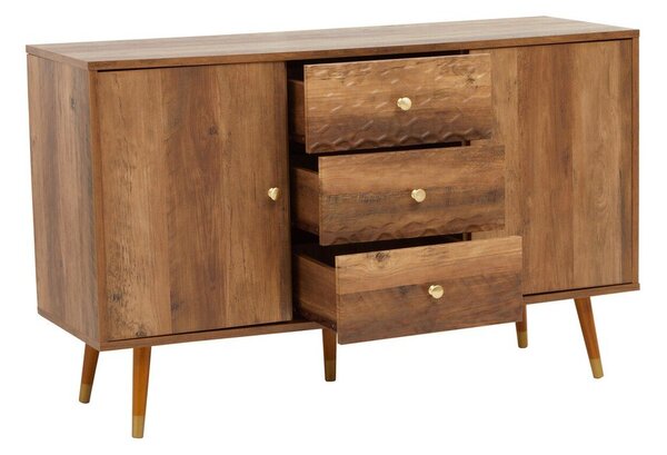 Komoda u tamnoj prirodnoj boji 114x70x39 cm Frida – Premier Housewares