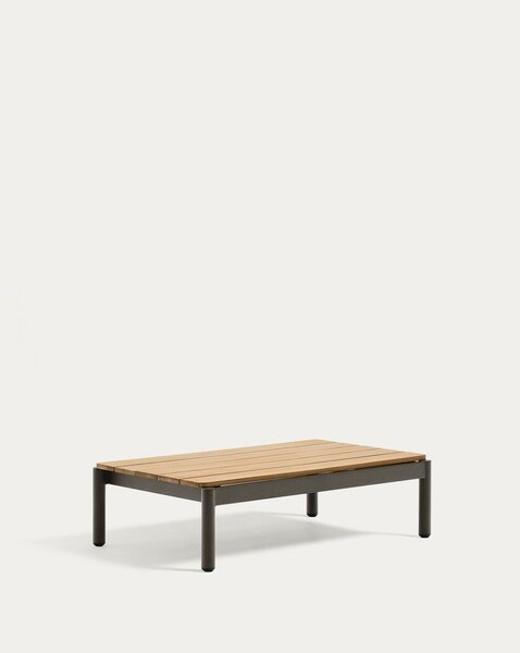 Vrtni stolić za kavu od masivne tikovine 57x91 cm Sorells – Kave Home