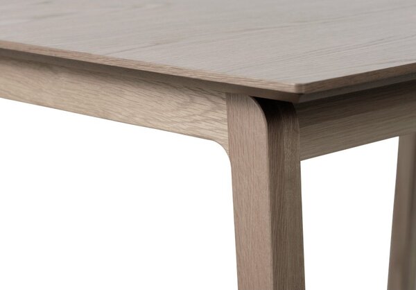Proširiv blagovaonski stol s dodatnom pločom u dekoru hrasta 95x190 cm Bari – Unique Furniture