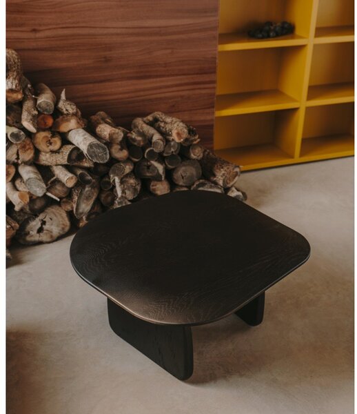 Pomoćni stol od punog hrasta 70x71 cm Pirita – Kave Home