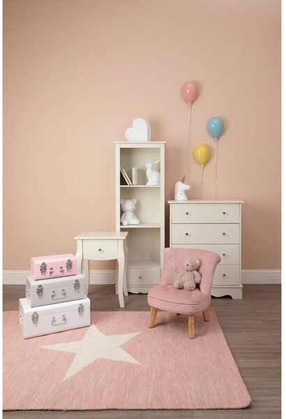 Komoda boje slonovače 69x89x42 cm Emily – Premier Housewares