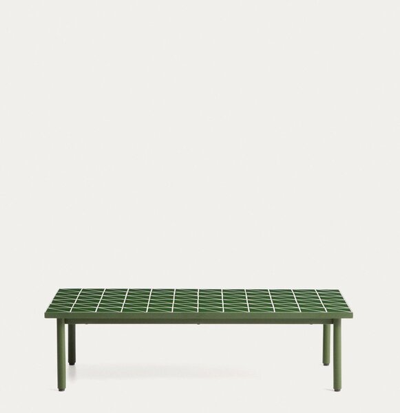Vrtni stolić za kavu s keramičkom daskom 61x122 cm Maurina – Kave Home