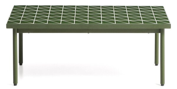 Vrtni stolić za kavu s keramičkom daskom 61x122 cm Maurina – Kave Home