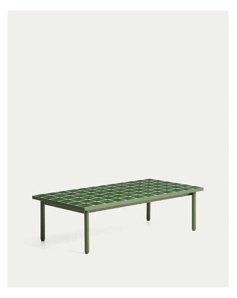 Vrtni stolić za kavu s keramičkom daskom 61x122 cm Maurina – Kave Home
