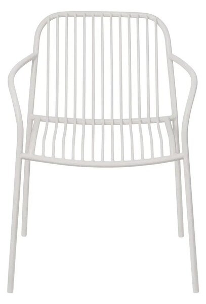 Svijetlo siva metalna vrtna stolica Yua Wire – Blomus