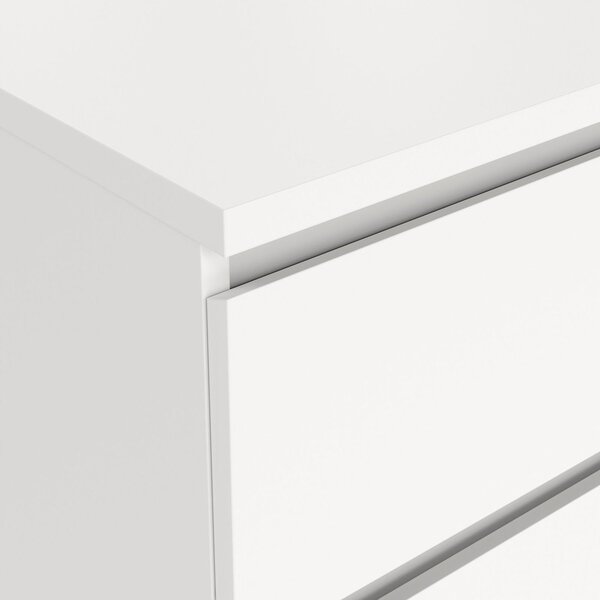 Bijela komoda 77x76x50 cm Naia – Tvilum