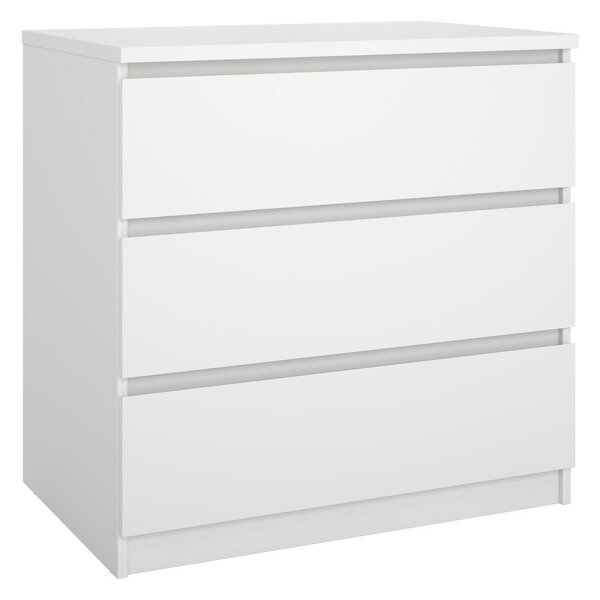 Bijela komoda 77x76x50 cm Naia – Tvilum