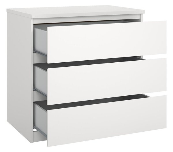 Bijela komoda 77x76x50 cm Naia – Tvilum
