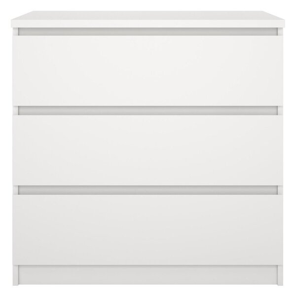 Bijela komoda 77x76x50 cm Naia – Tvilum