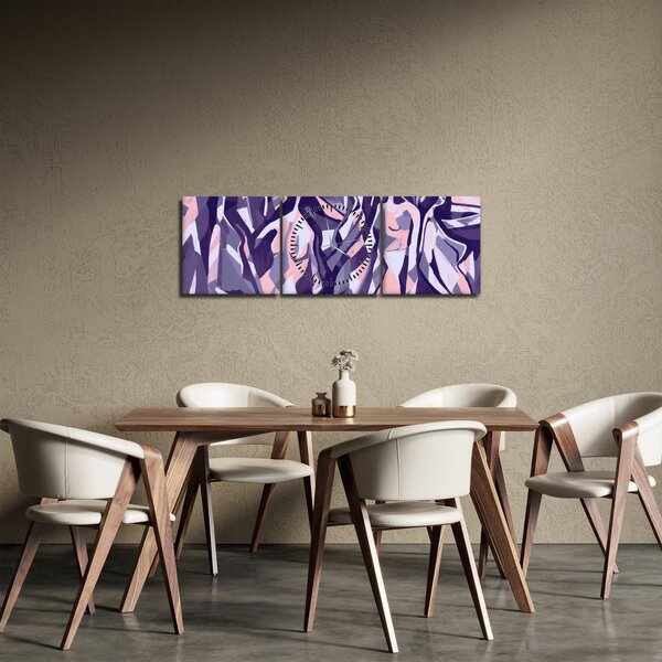 Slika - Abstraktne ženske (sa satom) (90x30 cm)