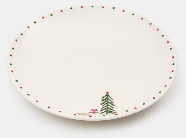 Sinsay - Božićni tanjur s motivom drvca