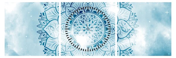 Slika - Nebeška mandala (sa satom) (90x30 cm)