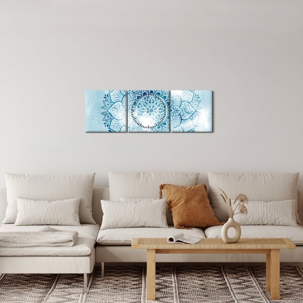 Slika - Nebeška mandala (sa satom) (90x30 cm)