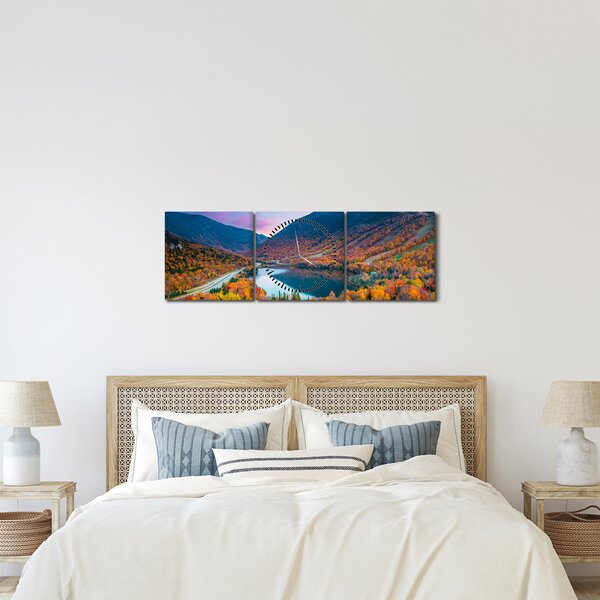 Slika - White Mountain, New Hampshire, ZDA (sa satom) (90x30 cm)