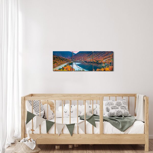 Slika - White Mountain, New Hampshire, ZDA (sa satom) (90x30 cm)