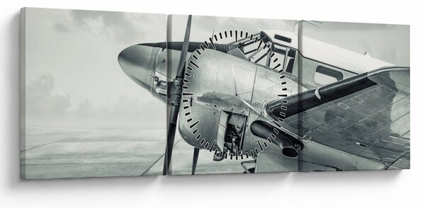 Slika - Letalo (sa satom) (90x30 cm)