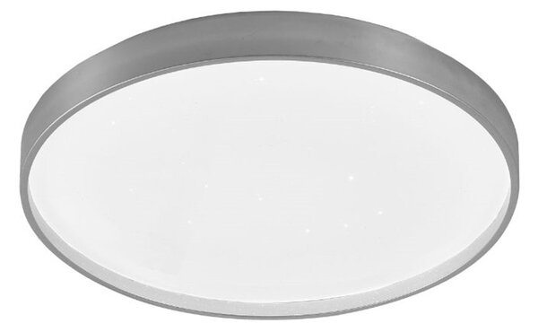 19979 PLAFONJERA LED 72W SIVI RUB ZVJEZDANO NEBO DALJINSKI TRI BOJE SVJETLA